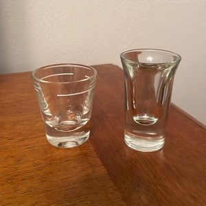 Vintage Shot Glasses Set of 2